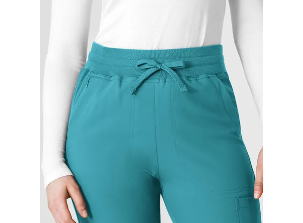 Thrive Damebukse med høyt liv Teal Blue XXL 