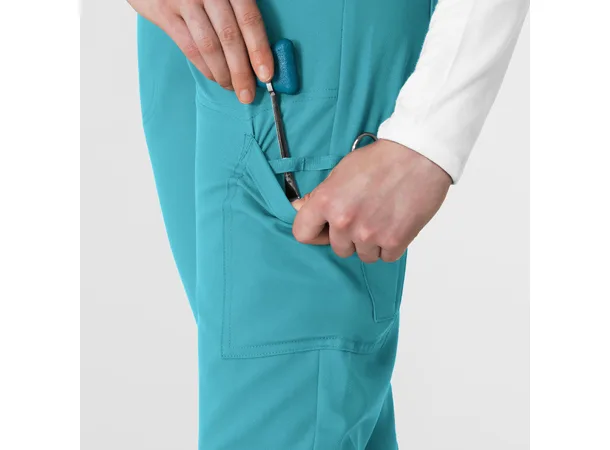 Thrive Damebukse med høyt liv Teal Blue XXL 