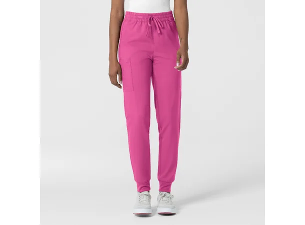 Thrive Damebukse med strikk i ben Hot Pink L 