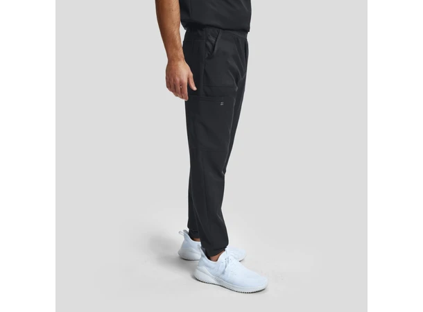 Vibe Herrebukse med snøring i livet Pewter M 