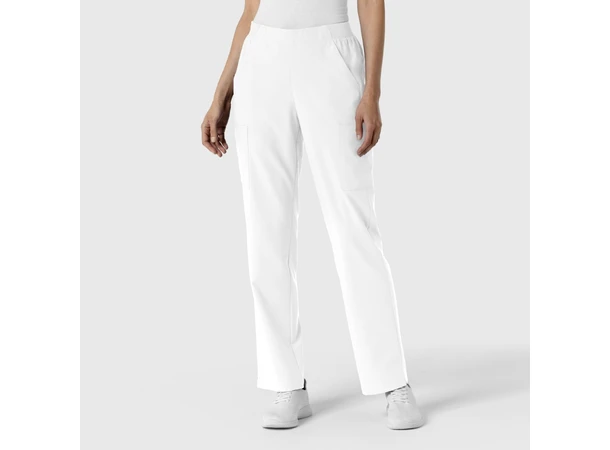 W123 Damebukse med rette ben White XL 