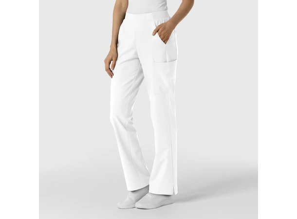 W123 Damebukse med rette ben White XL 