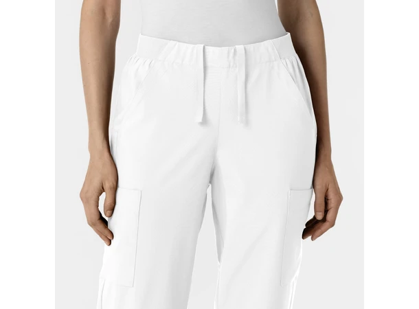 W123 Damebukse med rette ben White XL 