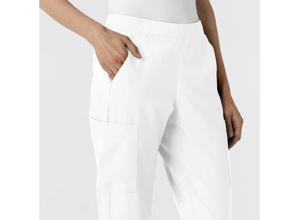 W123 Damebukse med rette ben White XL 