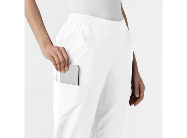 W123 Damebukse med rette ben White XL 