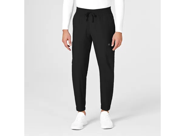 W123 Herrebukse med cargolommer Black L 