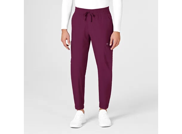 W123 Herrebukse med cargolommer Wine XXL 