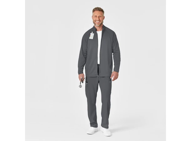 W123 Herrejakke med frontlommer Pewter 3XL 