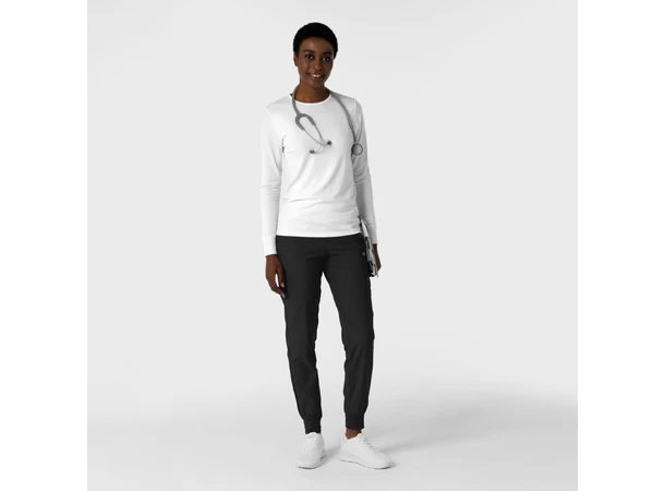 W123 Langermet T-shirt White XL 