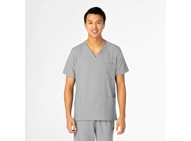 W123 Unisex tunika med 4 lommer Grey XXS 