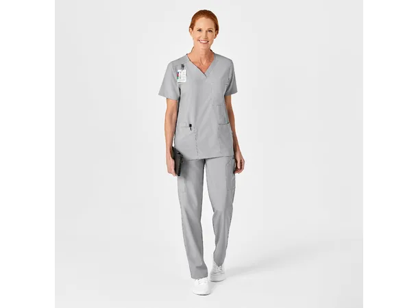 W123 Unisex tunika med 4 lommer Grey XXS 