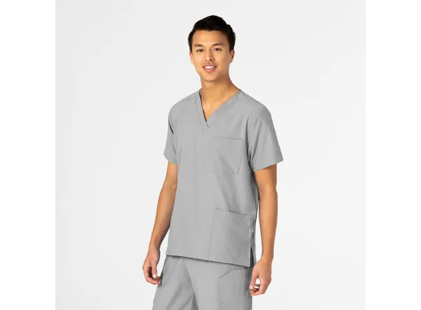 W123 Unisex tunika med 4 lommer Grey XXS 