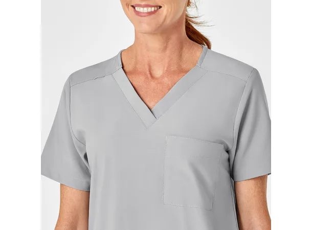 W123 Unisex tunika med 4 lommer Grey XXS 