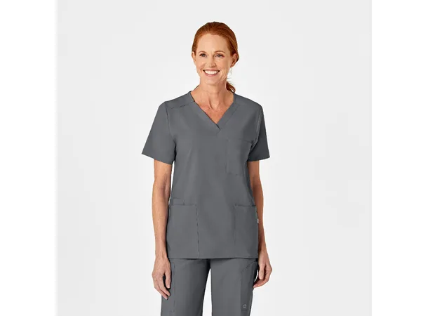 W123 Unisex tunika med 4 lommer Pewter XXS 
