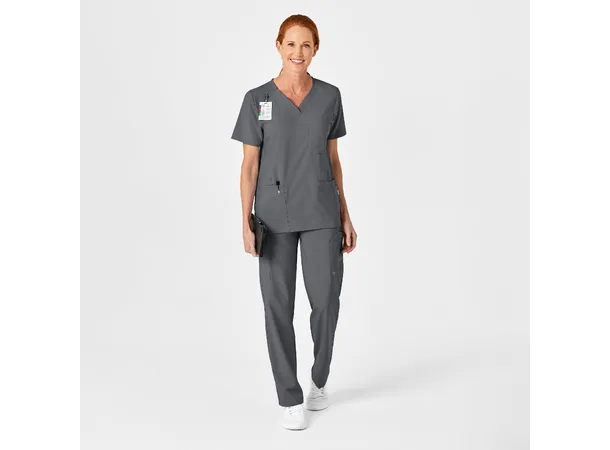 W123 Unisex tunika med 4 lommer Pewter XXS 
