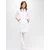 MAJA legefrakk med 3-kvarts ermer White+Cobalt XXL 