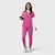 Thrive Damebukse med strikk i ben Hot Pink M 
