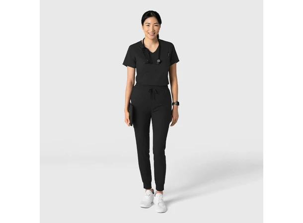 Boundless Dametunika med kurvet V-hals Black XL 