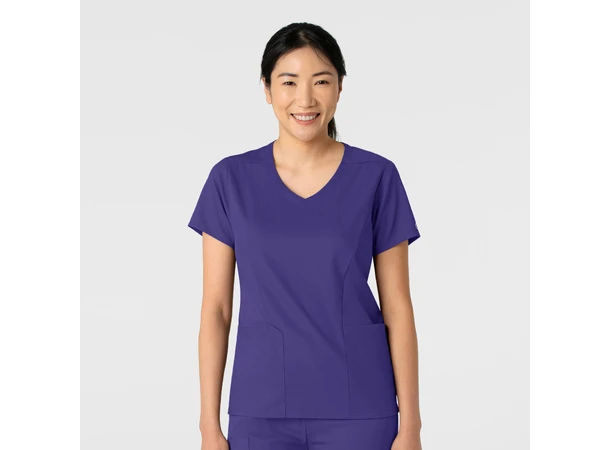 Boundless Dametunika med kurvet V-hals Grape M 