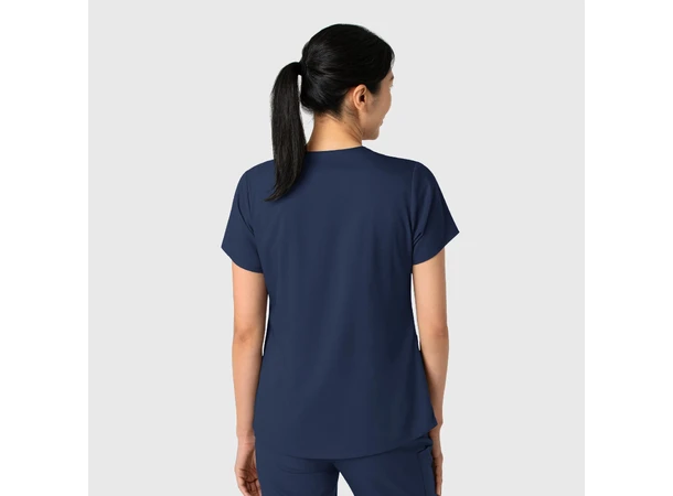 Boundless Dametunika med kurvet V-hals Navy XXS 
