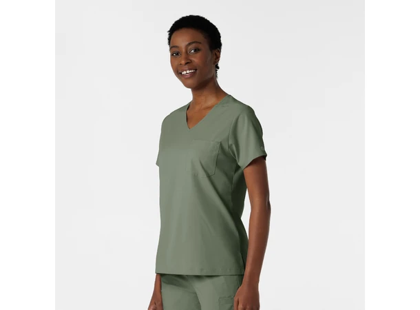 Boundless Dametunika med kurvet V-hals Sage XL 