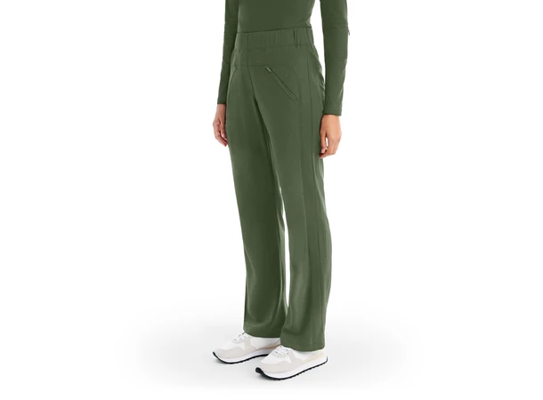 CRFT Damebukse med bootcut Olive L 
