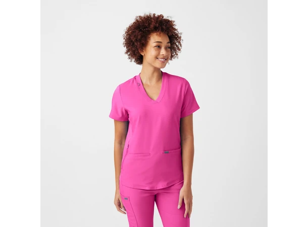 Forward Dametunika med buet V-hals Rose Violet XXL 