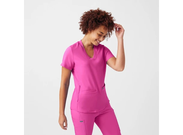 Forward Dametunika med buet V-hals Rose Violet XXL 
