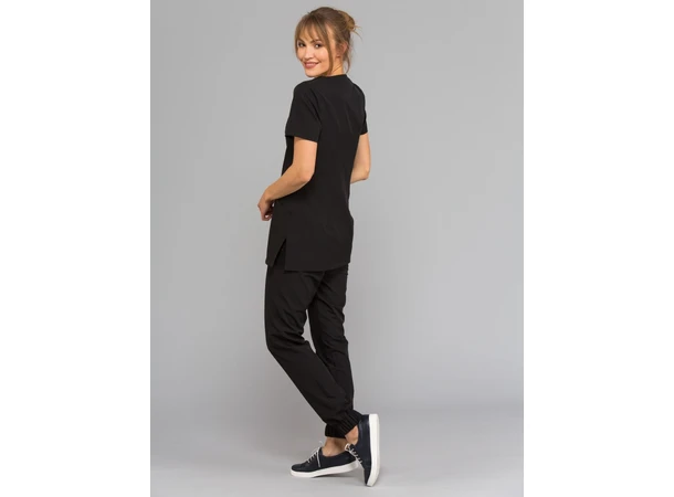 MIA Dametunika med Y-hals Black L 
