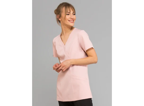 MIA Dametunika med Y-hals Powder Pink XS 