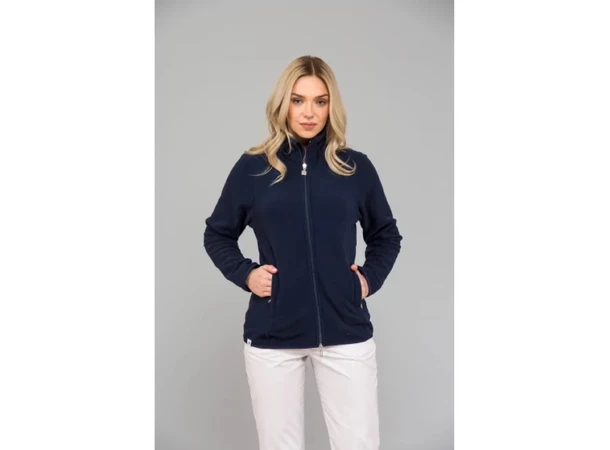 NELI Fleecejakke med lommer Ink Blue XS 