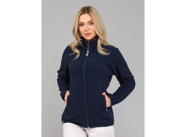 NELI Fleecejakke med lommer Ink Blue XS 