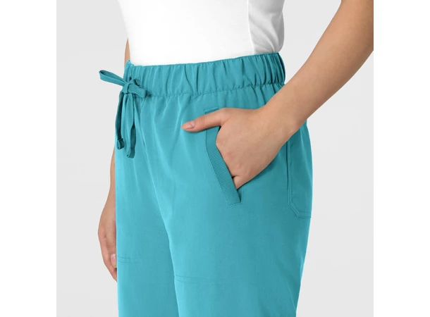 Nova Damebukse med snøring i livet Teal Blue L 