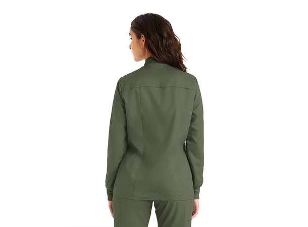 ProFlex Damejakke med tre lommer Olive Moss S 