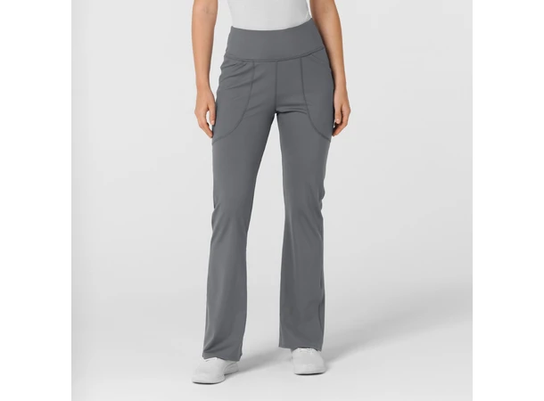 Renew Knit Yogabukse med strikk i livet Pewter M 