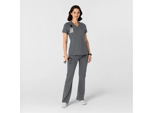 Renew Knit Yogabukse med strikk i livet Pewter M 