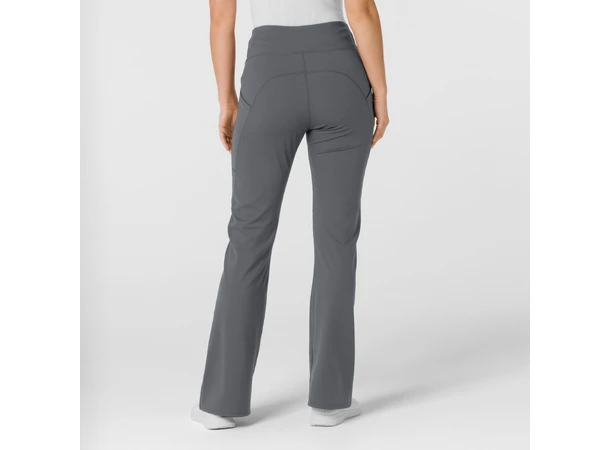 Renew Knit Yogabukse med strikk i livet Pewter M 