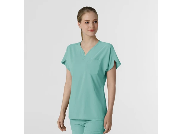 Renew Tunika med Hjerteformet hals Turquoise L 