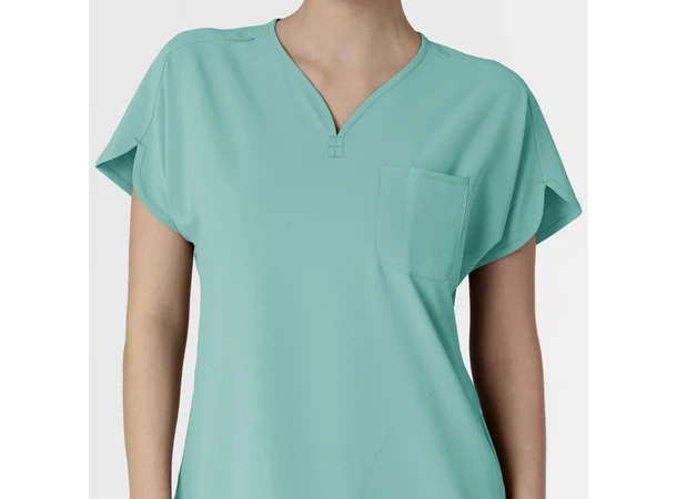 Renew Tunika med Hjerteformet hals Turquoise L 