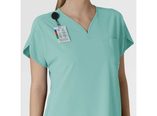 Renew Tunika med Hjerteformet hals Turquoise L 