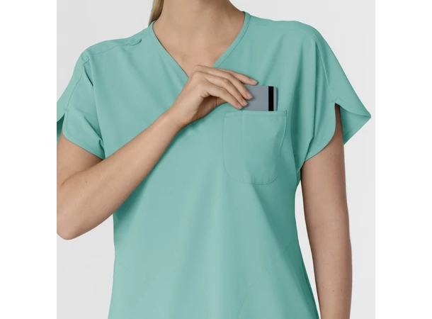 Renew Tunika med Hjerteformet hals Turquoise L 