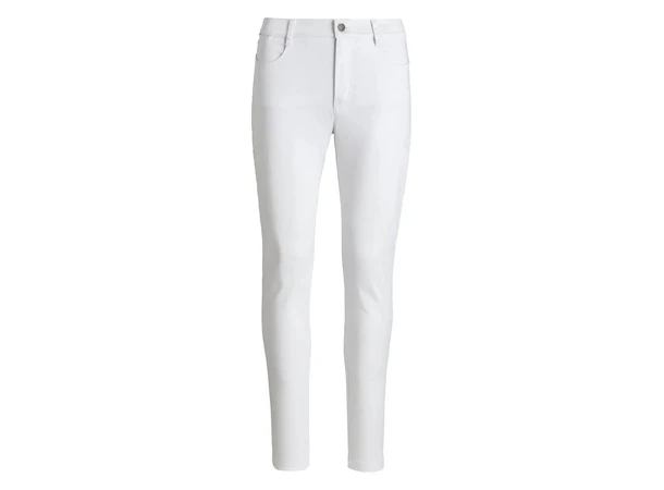 Standard High Waist Stretch Damejeans Hvit 48 