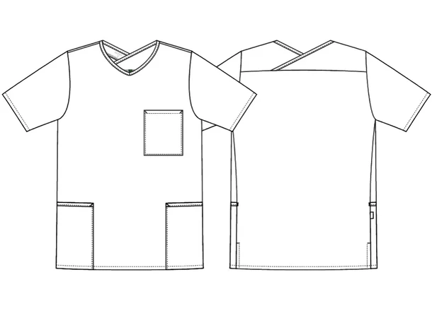 Standard helsetunika Virtual Grey M 