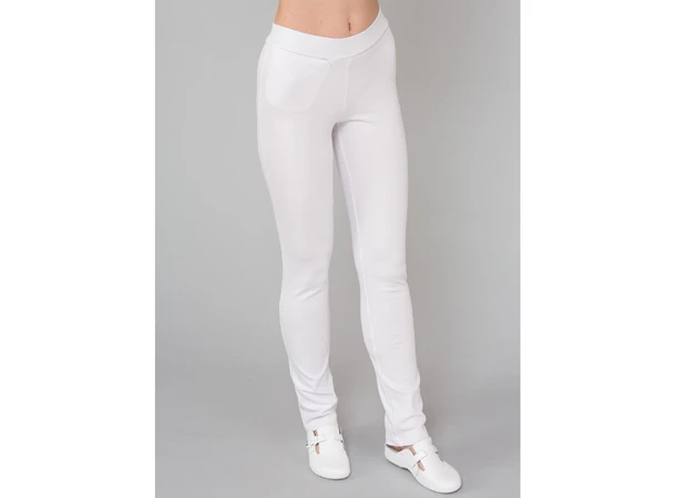 Tights Damebukse med lomme White S 