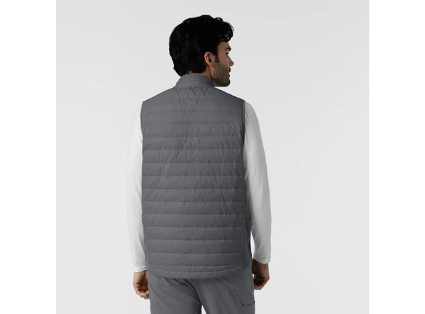 Tynn dunvest for herre Pewter 3XL 