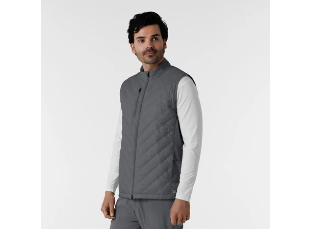 Tynn dunvest for herre Pewter 3XL 