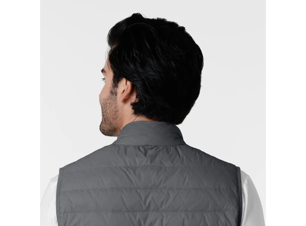 Tynn dunvest for herre Pewter 3XL 