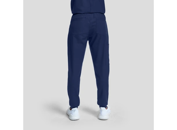 Vibe Herrebukse med snøring i livet Navy M 