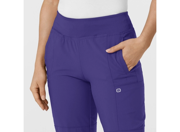 W123 Damebukse med strikk i ben Grape XL 