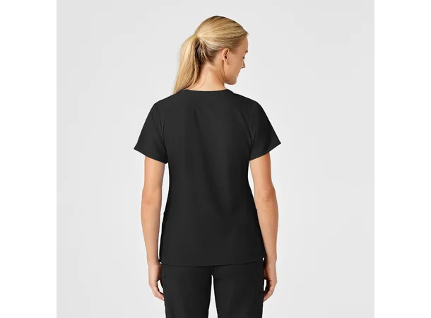 W123 Dametunika med V-hals Black XXL 